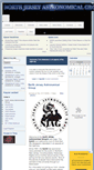 Mobile Screenshot of njastro.org